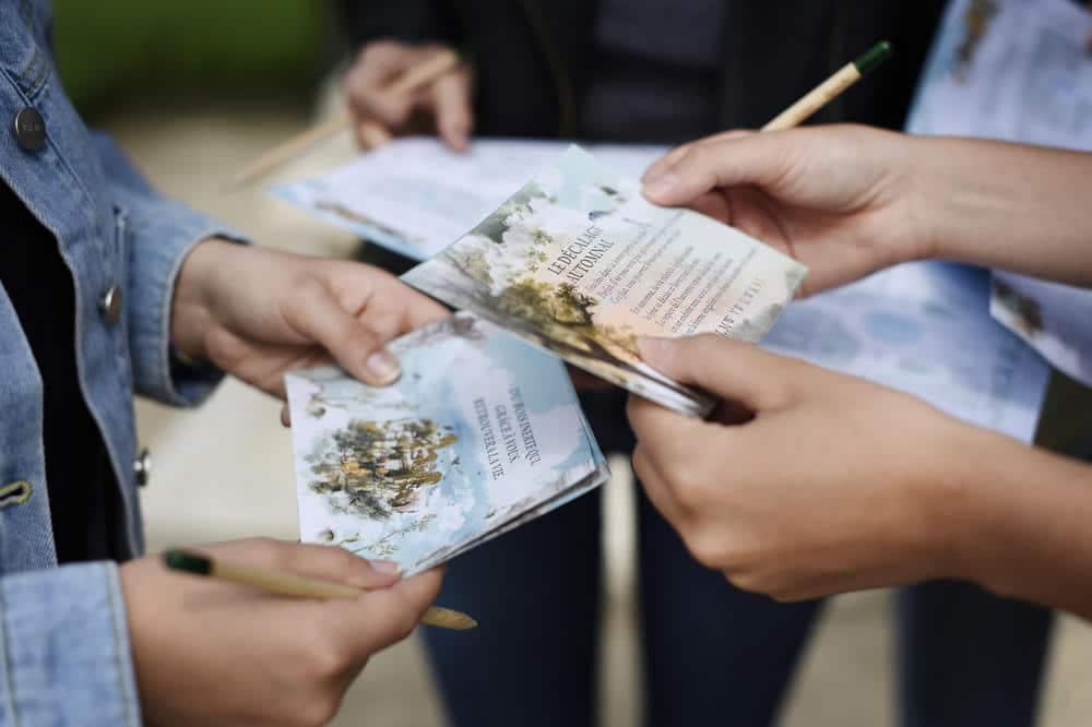 Secret d'Arcadie, jeu de l'été au jardin des Tuileries