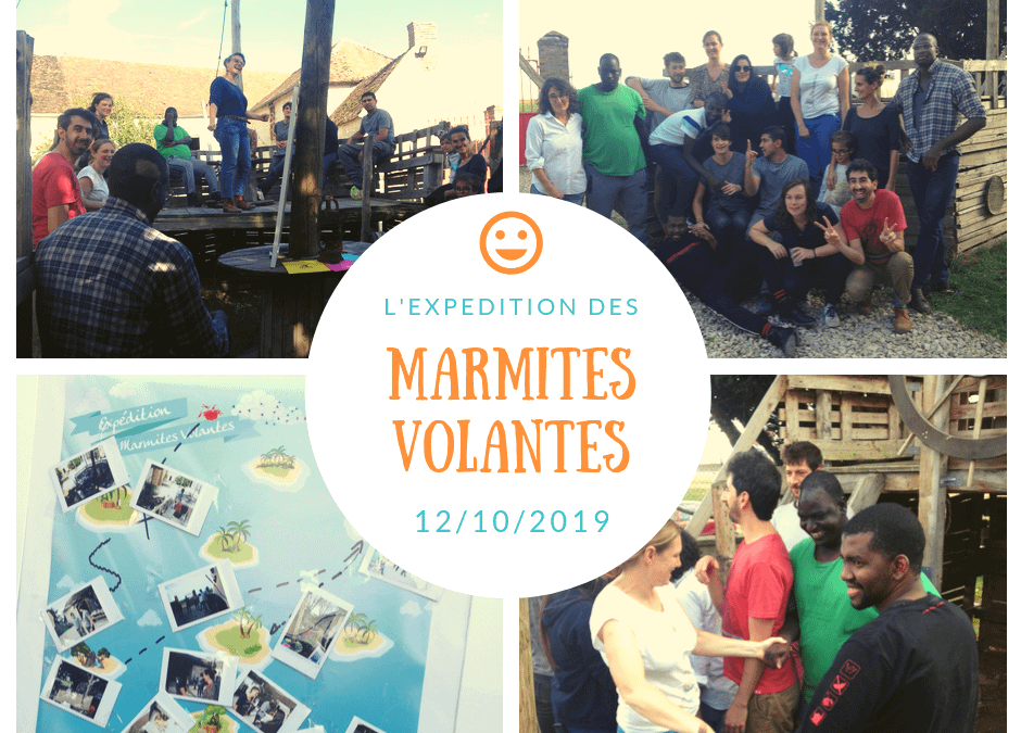 Journée Team building pour les marmites volantes