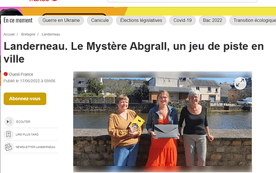 Lancement du jeu Mystère Abgrall à Landerneau