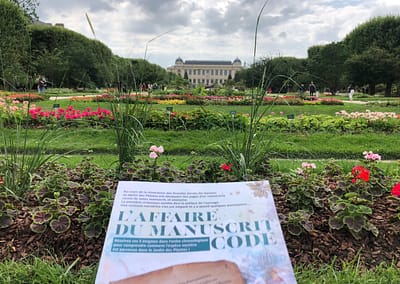 Livret de jeu pour se promener et enquêter au sein du Jardin des Plantes du Museum National d'Histoire Naturelle à Paris