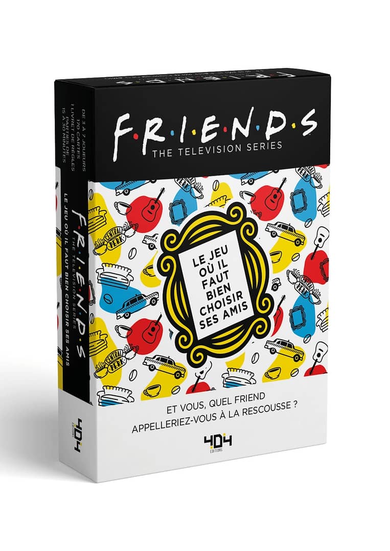 FRIENDS- le jeu où il fallait bien choisir ses amis Boîte du jeu FRIENDS - le jeu où il fallait bien choisir ses amis