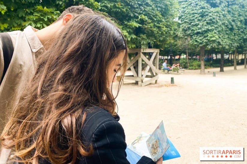 Secret d'Arcadie, jeu de l'été au jardin des Tuileries